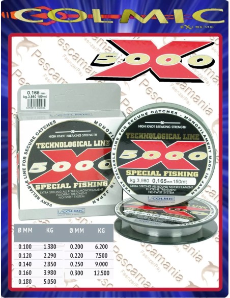 COLMIC X5000 - 150m