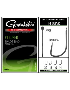 GAMAKATSU PRO F1 SUPER SPADE END BARBLESS