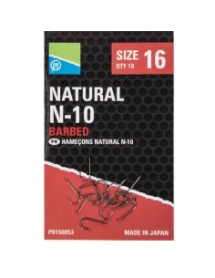 PRESTON INNOVATIONS NATURAL N-10 BARBED