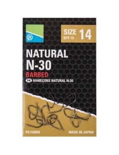 PRESTON INNOVATIONS NATURAL N-30 BARBED