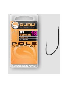 GURU POLE SPECIAL SPADE END MICRO BARBED - SINGLE HOOK