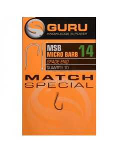 GURU MATCH SPECIAL SPADE END MICRO BARBED - SINGLE HOOK