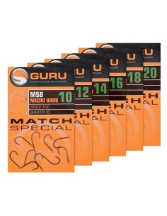 GURU MATCH SPECIAL SPADE END MICRO BARBED - SINGLE HOOK 2