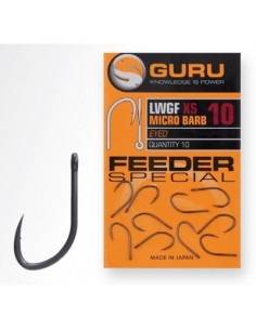 GURU SUPER FEEDER LWGF XS EYED MICRO BARBED